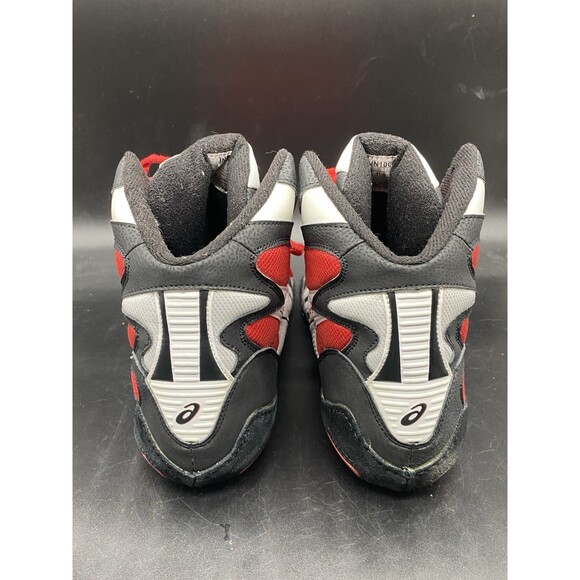 Asics Red Intensity Wrestling Shoes Mens Size 11 JN100 Rotational Split Sole - Picture 4 of 7